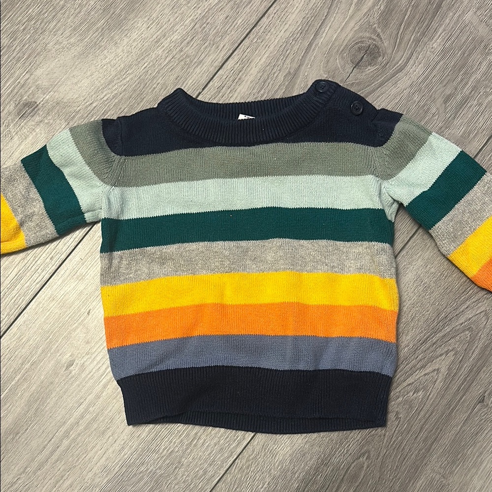 Gap Striped Multicolor Sweater